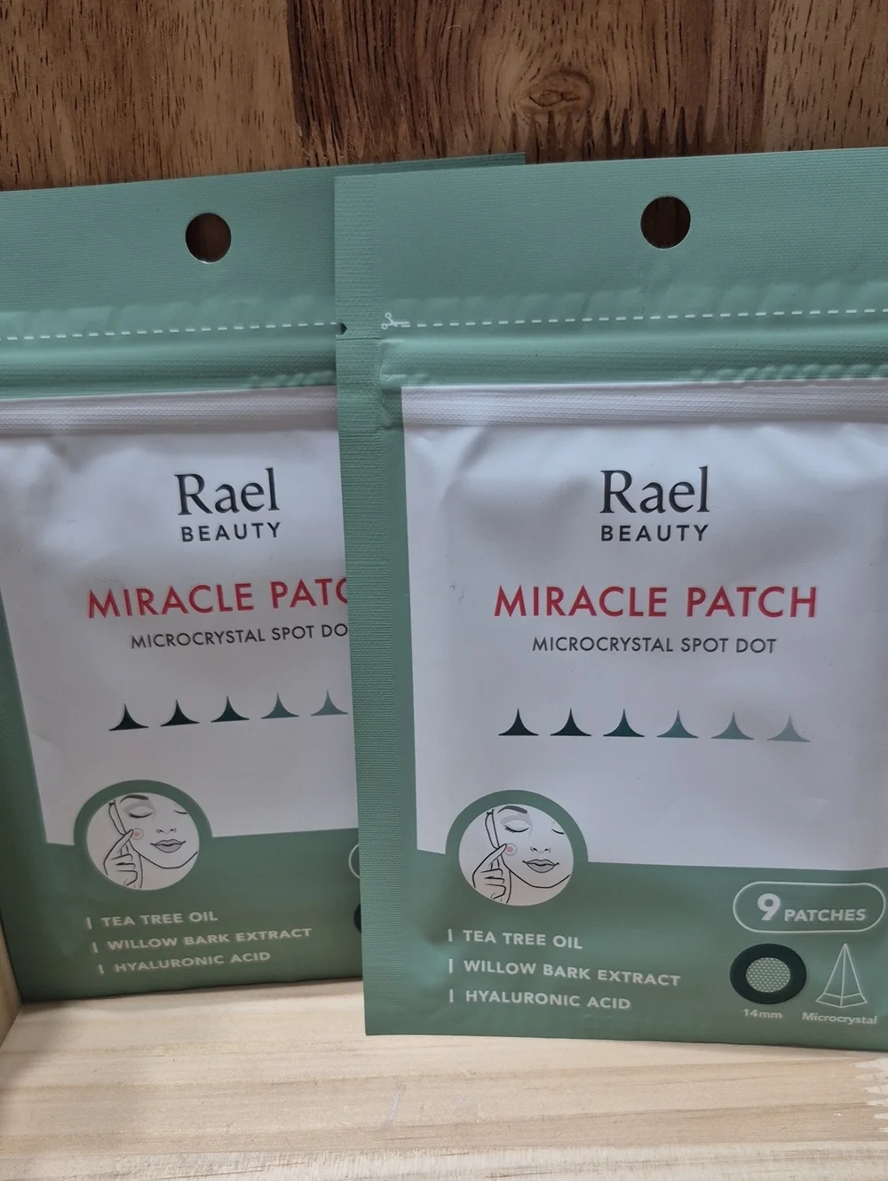 Rael Beauty Miracle Patch - Green & White Pack